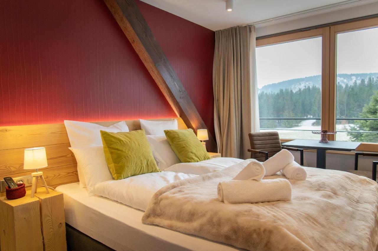 Terre De Sapins - Gites Nature Haut De Gamme Avec Sauna Au Coeur Du Lac Blanc オルベ エクステリア 写真