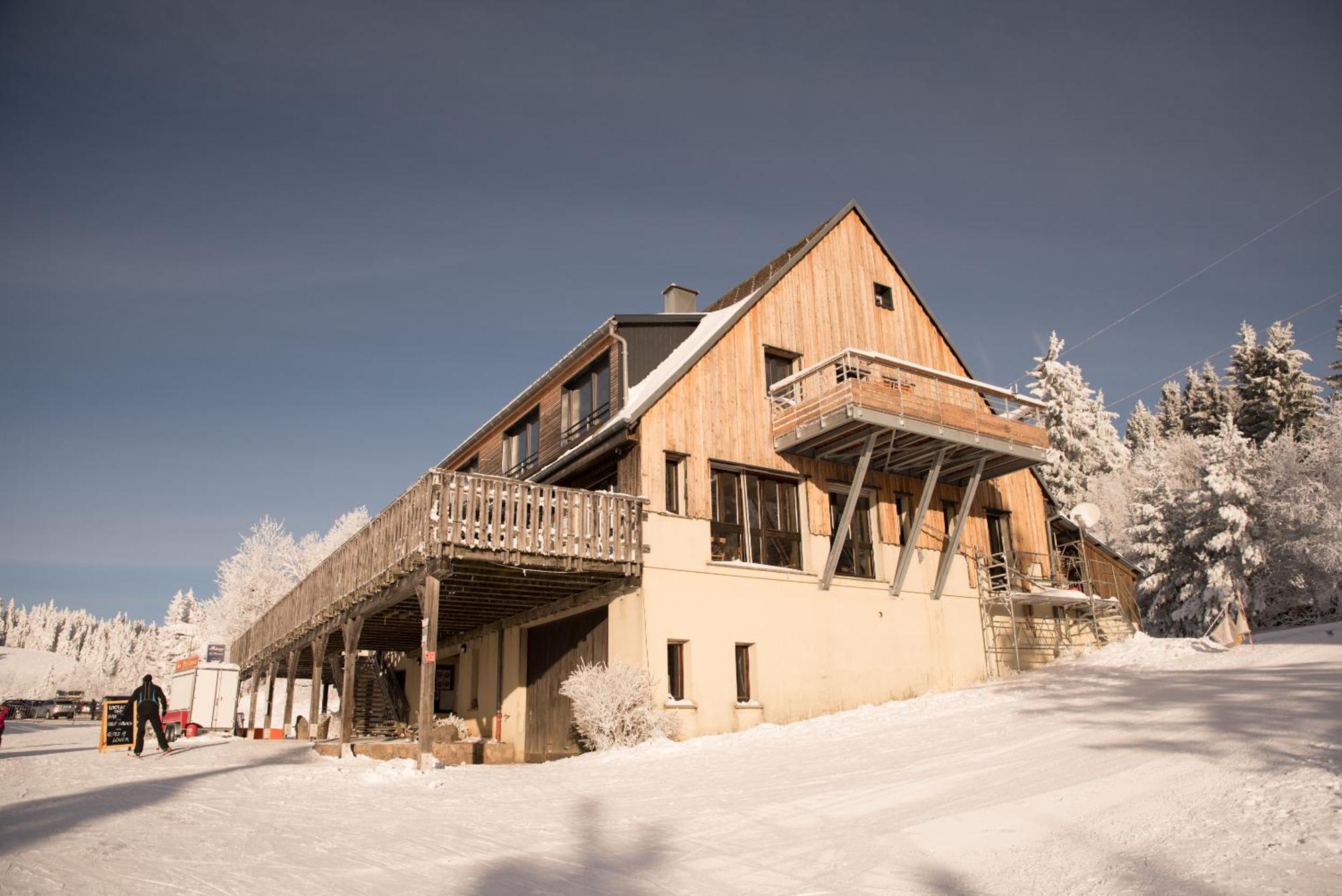 Terre De Sapins - Gites Nature Haut De Gamme Avec Sauna Au Coeur Du Lac Blanc オルベ エクステリア 写真
